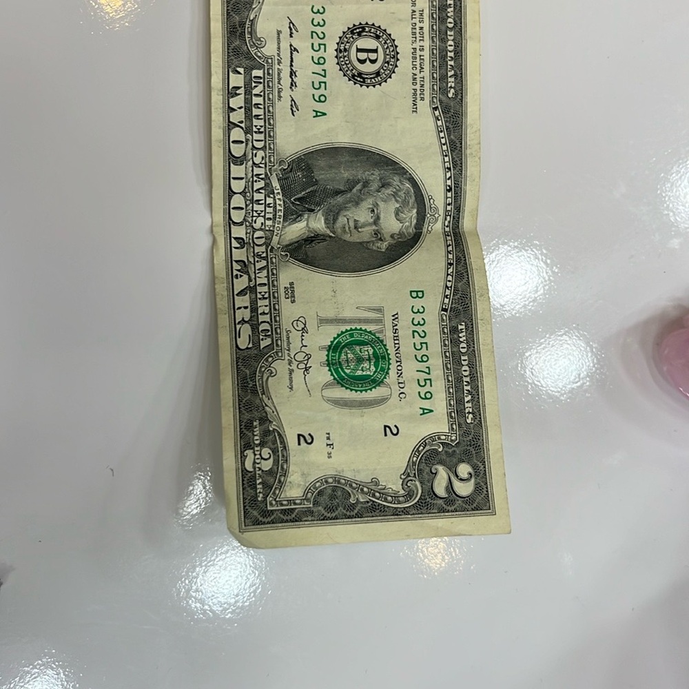 Rare $2 bill not made anymore